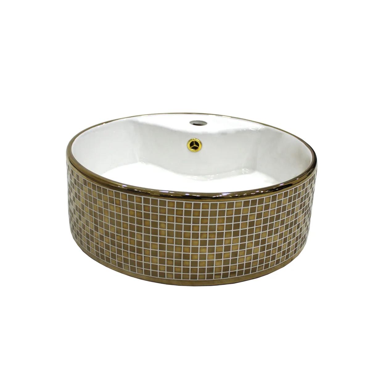 ZT8002A مغسلة ديكورية جرن